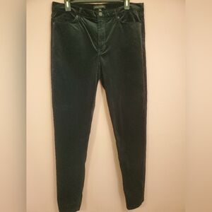 Black velvet Banana Republic pants. Size 32 Long